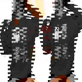 Pig Spooky Witch Boo Zombie Cute Pig Halloween Boys & Girls Women Hoodie | Mazezy