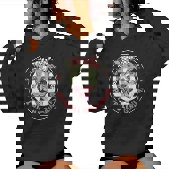 Pitbull Grandma Proud Grandma Of A Pitbull Grandmother Women Hoodie - Monsterry