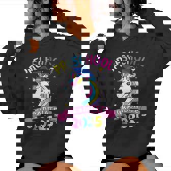 Pre-K Preschool Graduate 2025 Unicorn Girls Women Hoodie - Thegiftio UK