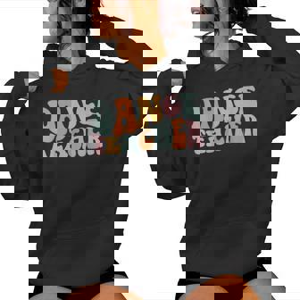 Professeur De Danse Groovy Retro Dance Teacher Chorégraphe Sweat à capuche femme - Cadeauxyz