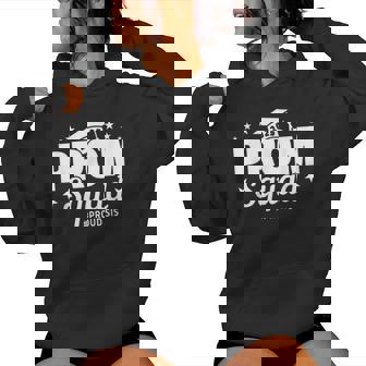 Prom Squad 2025 Proud Sister Graduate Prom Class Of 2025 Women Hoodie - Thegiftio