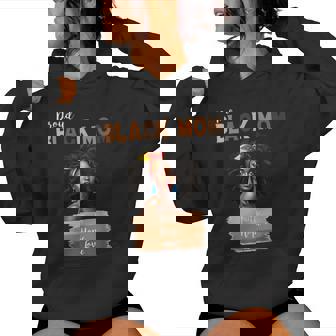 Proud Black Mom Melanin African American Mother's Day Women Hoodie | Mazezy