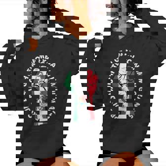 Proud Daughter Of Immigrants Mexico Flag Mexicans Women Women Hoodie - Thegiftio UK