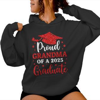 Proud Grandma Of A 2025 Graduate Grandma Graduation 2025 Women Hoodie - Thegiftio UK