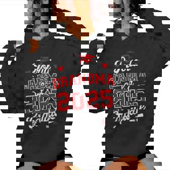 Proud Grandma Of A Class Of 2025 Graduate Senior Graduation Women Hoodie | Mazezy