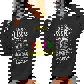 Proud Little Sister Of A Class Of 2025 Kindergarten Graduate Women Hoodie - Thegiftio UK