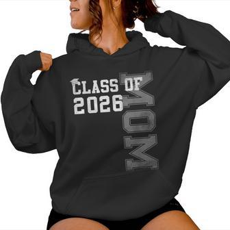 Proud Mom Of A 2026 Graduate Grad Senior Mother Graduation Women Hoodie - Thegiftio UK