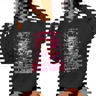 Ready To 2Nd Grade Axolotl Question First Day Of School Girl Women Hoodie | Mazezy