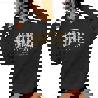 Retro Flower MadeFor More Ephesians 2 Women Hoodie - Thegiftio UK