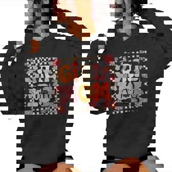 Retro Girl Mom Mom Of Girls Mother's Day Women Hoodie - Monsterry