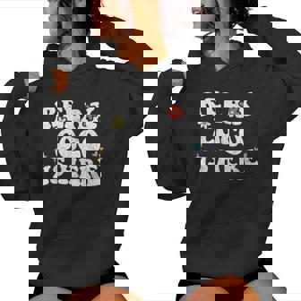 Retro Groovy Relax Coco Is Here Nom Amusant Pour La Fête Des Mères Sweat à capuche femme - Cadeauxyz