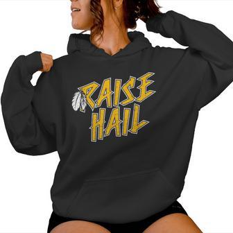 Retro Raise Hail Personalised Name For Women Women Hoodie - Thegiftio UK