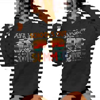 Retro Schools Out For Summer Last Day Of School Teacher Boys Women Hoodie - Thegiftio