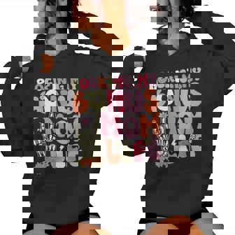 Rocking The Bonus Mom Life Stepmother Stepmom Mother's Day Women Hoodie - Monsterry