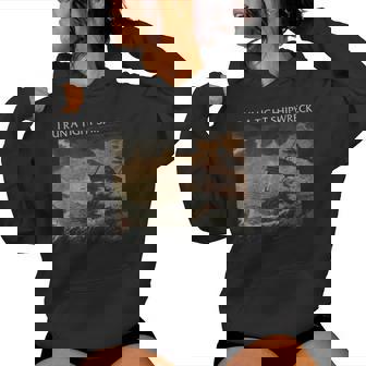 I Run Tight Shipwreck Homeschool Mama Cool Mom Women Hoodie | Mazezy