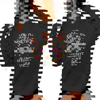 Schools Out Forever Sunglasses Teacher Retirement 2025 Women Hoodie - Monsterry