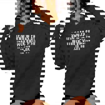 Siambo Fuera Fácile Llamaría Camisa Jiu Jitsu Sudadera con capucha para mujer - Regaloses
