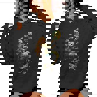 Sirène Mythique Graphique Fantaisie Illustrationirène Sweat à capuche femme - Cadeauxyz