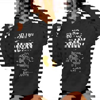 Soon To Be Mommy Est 2025 Promoted To Mama 1St Time Mom Women Hoodie - Monsterry
