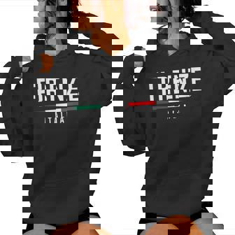 Souvenir Rétro Firenze Italia Florence Italie Garçons Et Filles Sweat à capuche femme - Cadeauxyz