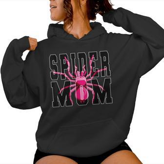 Spider Mom Spider Lover Mother's Day Women Hoodie - Thegiftio