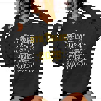 Students 5Th Grade Class Of 2025 Nailed It Graduation Women Hoodie - Thegiftio UK