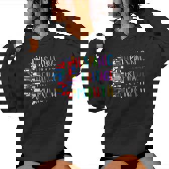 Sunflower Latino Countries Flags Hispanic Heritage Month Women Hoodie | Mazezy