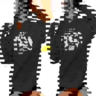 Taco Trump Always Chickens Out 面白いパロディ レディースパーカー - Kawaiitshirt