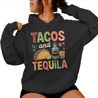 Tacos And Tequila Women Hoodie - Thegiftio UK