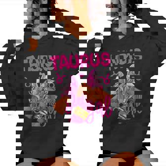 Taurus Girl Birthday Queen Sneakers Zodiac Sign Women Hoodie - Thegiftio UK