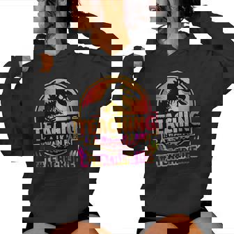 Teaching Is A Walk In Park Teacher Life Mother's Day Women Hoodie | Mazezy