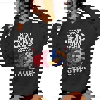 That's My Granddaughter Out There Volleyball For Grandma Women Hoodie - Thegiftio