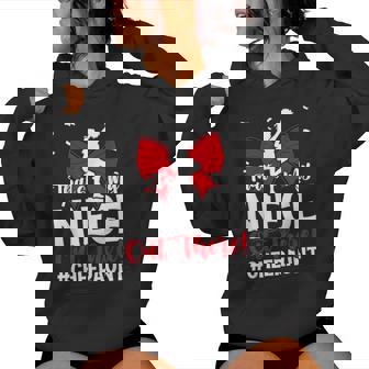 That's My Niece Cheer Aunt Cheerleading Auntie Women Hoodie - Thegiftio