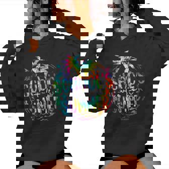 Tie Dye School's Out For Summer Last Day Of School Teacher Women Hoodie - Thegiftio UK