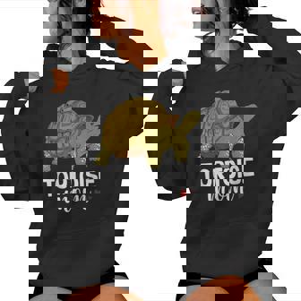Tortoise Mom Mother's Day Reptile Turtle Women Hoodie - Monsterry