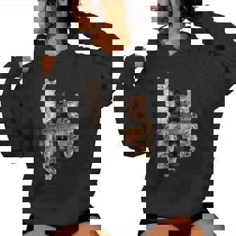 Tres Gatos Y Tres Tigres Hombres Es Sudadera con capucha para mujer - Regaloses