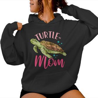 Turtles Turtle Mom Mother's Day Turtle Lover Women Hoodie - Thegiftio UK
