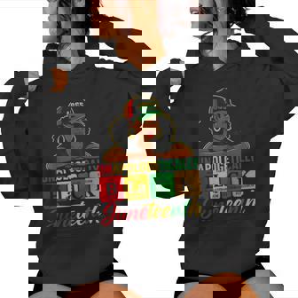 Unapologetically Black Woman Junenth 1865 Periodic Women Women Hoodie - Thegiftio