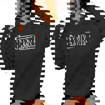 Vacaciones En Calabria City Italiaiajar Italiano Es Hombres Sudadera con capucha para mujer - Regaloses