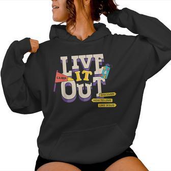 Vbs 2025 Christian Youth Camp Live It Out Bible School Women Hoodie - Thegiftio UK