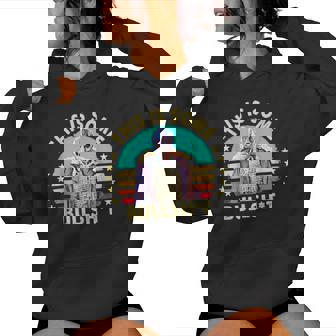 Vintage American Resident Alien Nerd Retro Women Women Hoodie | Mazezy