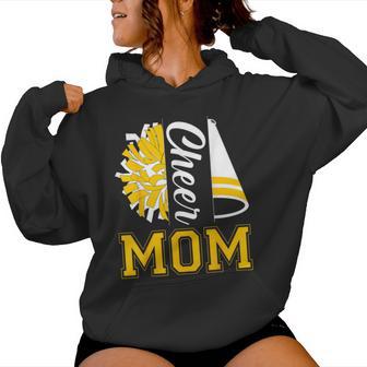 Vintage Cheer Mom Proud Cheerleader Mama Mother Women Women Hoodie - Thegiftio UK