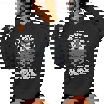 Vintage I'm Just A Pebble Dandy's Apparel Sarcastic Women Hoodie - Monsterry