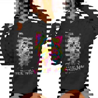 Vintage Yorkie Mom Mother Day Women Hoodie | Mazezy