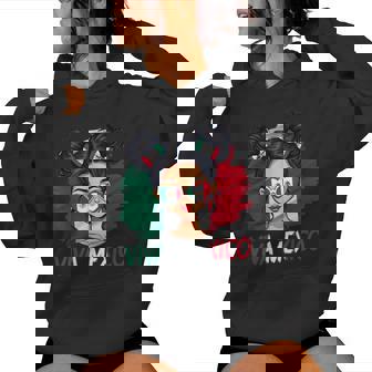 Viva Mexico Independence Day Mexican Flag Girls Women Hoodie - Monsterry