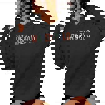 Water Polo Mom Boho Mom Of A Water Polo Player Mama Women Hoodie - Monsterry