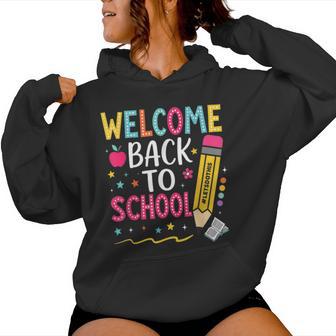 Welcome Back To School For Teacher Lets Do This Women Hoodie - Thegiftio UK