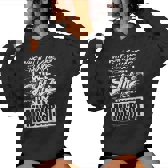 When It Comes To My Wife I Will Smile In My Hot Women Hoodie - Thegiftio