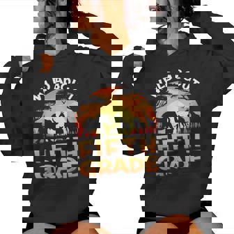 Wild About Fifth Grade Zoo Animals Back To School Safari Women Hoodie - Thegiftio