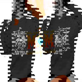Wild Mother's Day The Legend Of Mom Adventures Women Hoodie - Monsterry